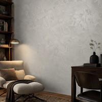 Cat Dinding Premium Velvet Art dengan Efek Sutra Metalik, Berbasis Air, Dapat Dicuci, untuk Interior Kamar Tidur dan Ruang Tamu