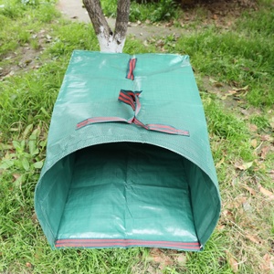 Sac à feuilles pliable en PP robuste, imperméable, sacs à feuilles et à déchets de jardin réutilisables - Product Image 2