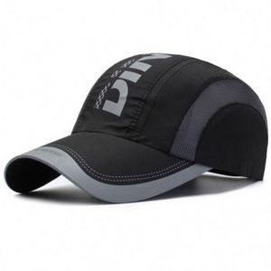 Casquette de baseball respirante en maille pour l'extérieur, idéale pour l'été, le golf, 100 % polyester, avec logo personnalisé - Product Image 5