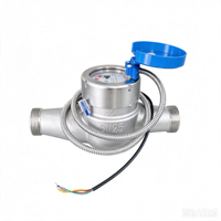 High-Performance DN25 Stainless Steel Remote Smart Water Meter for Homes