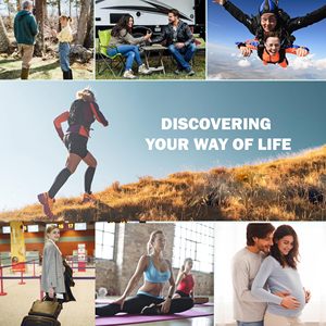 Kaus kaki kompresi pria dan wanita, kaus kaki kompresi grosir 15-20mm mm untuk pria dan wanita - Product Image 5