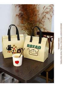 Insulated Cooler Bag Non-woven Insulated Lunch Bag Lunch Bag Custom logo Cooler Bag - Product Image 5