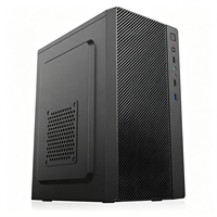 Caja de PC para Juegos al por Mayor, Chasis de Escritorio de Torre Media, Gabinete de Computadora con Lateral de Vidrio Templado, Precio de Fábrica, Chasis OEM ODM