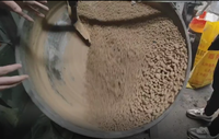 Machine de granulation à disques, équipement de granulation à angle réglable pour matériaux en poudre