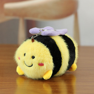 Peluche sang trọng Ong Ong sang trọng Keychain mềm nhỏ ong Thú nhồi bông đồ chơi plushie - Product Image 3