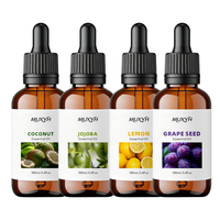 Huile Essentielle Naturelle pour le Corps 100ml – Citron, Romarin, Menthe, Pamplemousse, Bois de Santal, Rose, Lavande – Parfum Éclaircissant Anti-Âge Personnalisé
