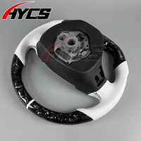 Volant de course sportif blanc en fibre de carbone forgée pour Chevrolet Camaro SS RS LT1 ZL1 1LE Copo Corvette C7