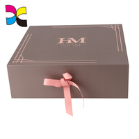 Großhandel gedruckt Logo und wunderbare Bilder Custom ized Colors Weihnachts papier Geschenk boxen