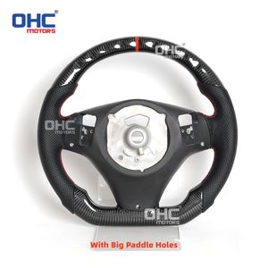 <span class=keywords><strong>Volante</strong></span> de Fibra de Carbono Real en Existencia en EE. UU. para <span class=keywords><strong>BMW</strong></span> M3 328i <span class=keywords><strong>335i</strong></span> SSG E90 E91 E92 E93 con Orificios Grandes para Paletas de Cambio Ohc - Product Image 4