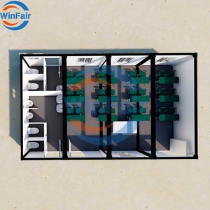 WinFair Guyana OEM – Maisons conteneurs préfabriquées pliables à bas prix à <span class=keywords><strong>vendre</strong></span> / Modernes / Contemporaines / Salles de classe portables - Product Image 4