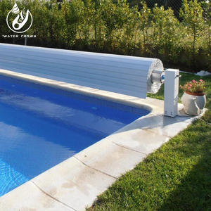 Corona de agua personalizada, material de PC completamente automático, cubierta de <span class=keywords><strong>piscina</strong></span>, Control remoto, tiras de sellado de tercera generación para exteriores - Product Image 2
