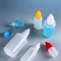 Bouteilles compte-gouttes en plastique sans BPA de qualité alimentaire, capacité 3-120 ml, service OEM/ODM, flacon souple pour huiles essentielles, gouttes pour les yeux, tatouage