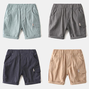Nouveau style short cargo décontracté en coton respirant multicolore pour garçon avec poches, idéal pour l'été – Fabriqué en Chine - Product Image 3