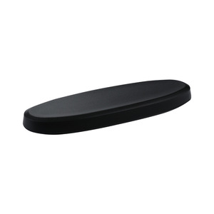 Reposabrazos de PU para Silla de Oficina, Negro P03, Fijo, Juego de 2 Piezas, Estilo Moderno Minimalista - Product Image 4