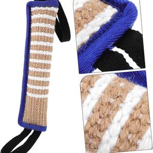 Sarı kenevir çiğnemek sopa ve taşlama hedefler köpek eğitim malzemeleri jüt çevre dostu Pet malzemeleri yapılmış köpek oyuncakları taşıyan - Product Image 2