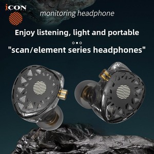<span class=keywords><strong>Auriculares</strong></span> de Monitoreo Profesional Intrauditivos de Alta Fidelidad Aiken SCAN10 con Reducción de Ruido - Product Image 3