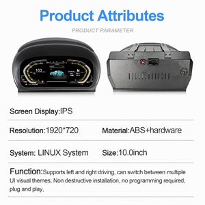 Écran LCD Navihua, tableau de bord, compteur de vitesse, groupe d'instruments numérique pour BMW Série 3 E90 E91 E92 2005-2012, cockpit virtuel - Product Image 3