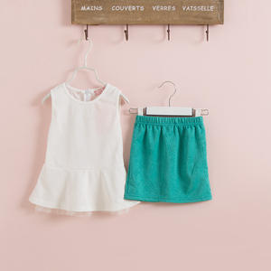 Ropa Infantil al por Mayor, Camiseta de Princesa con Falda, Trajes de Fiesta para Niñas Pequeñas de China - Product Image 6