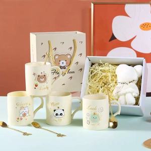 Grande tasse en céramique personnalisable pour la maison et le bureau Cadeau mignon fabriqué à la main avec photo/<span class=keywords><strong>texte</strong></span> pour les coffrets cadeaux de <span class=keywords><strong>mariage</strong></span> - Product Image 4
