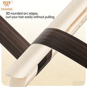 Plancha de Pelo PAKISS de Cerámica para Viajes, Hogar y Hotel, con Conexión USB, Función Dual Húmedo/Seco, Control de Temperatura de 160-185 °C - Product Image 4