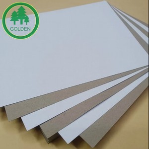 Wholesale Duplex Board <b>Paper</b> Board with Grey Back Papel Duplex Pardobranco 350gsm - Product Image 3