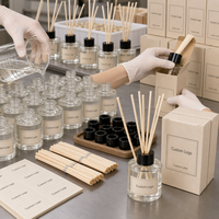 Difusor de Aromas de Vidrio sin Plomo de 30 ml con Aromas Personalizados para el Hogar