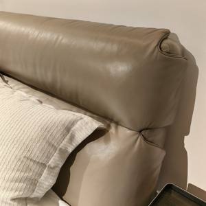 Juego de Dormitorio Moderno de Lujo de Foshan, Muebles de Villa, Cama <span class=keywords><strong>King</strong></span> Size o Queen Size de Diseño, Estructura de Cama <span class=keywords><strong>King</strong></span> Size Minimalista - Product Image 2