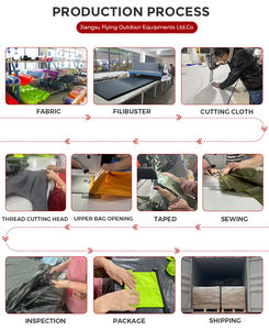 Ensemble de voyage, équipement de camping, trousse de survie, trousse de premiers soins, sac étanche tendance en PVC, essentiels de randonnée, sac à dos - Product Image 4