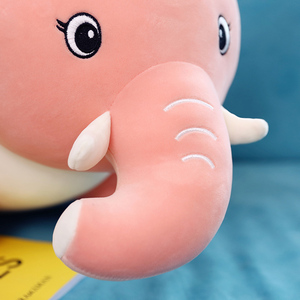 <span class=keywords><strong>Los</strong></span> elefantes con orejas grandes gris elefante de peluche de juguete mini elefante de juguete de felpa - Product Image 3