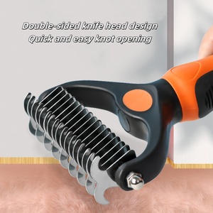 <span class=keywords><strong>Pettine</strong></span> doppio lato <span class=keywords><strong>per</strong></span> peli di animali da compagnia - Product Image 3