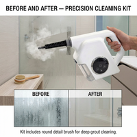 Nettoyeur vapeur certifié ROHS, écran tactile écologique, sans produits chimiques, chaleur instantanée, nettoyage en profondeur, nettoyeur vapeur domestique pour cuisine et salon
