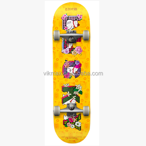 สเก็ตบอร์ดเด็ก ลายแมวนำโชค ขนาด 7.5/7.75 นิ้ว สำหรับเยาวชน ขายส่ง - Product Image 2