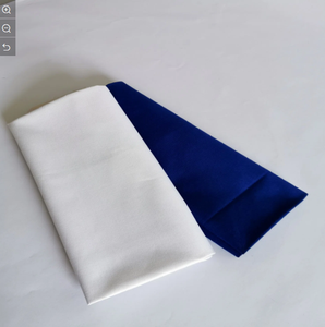 40s Tissu en coton peigné semblable à de la soie 135gsm Tissu Ripstop uni pour chemises et robes de garçons Style croisé pour vêtements et jupes - Product Image 2