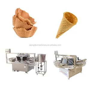 Máquina para hacer conos de helado, cono de azúcar enrollado para hornear, máquina para hacer conos de helado, Wafer, rollo de huevo