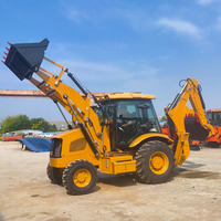 Baggerlader Baumaschine Wirtschaftlicher Mini-Baggerlader zum Verkauf Gummireifen für Baggerlader