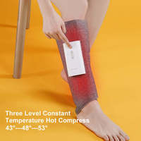 Appareil de Compression Dvt Rechargeable Portable Masseur de jambe Masseur de mollet à Compression d'air sans fil pour la relaxation musculaire
