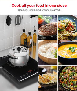 Mini cơ thể Countertop 2000W 2.2kw cảm ứng HOB xách tay bếp điện cảm ứng bếp duy nhất Burner - Product Image 4