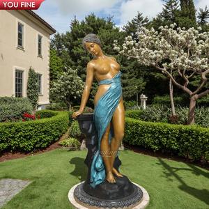 รูปปั้นแกะสีบรอนซ์ YOUFINE สำหรับตกแต่งสวนกลางแจ้ง วิลล่า และลานบ้าน - Product Image 6