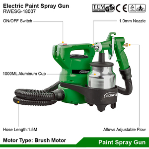 800W alimenté Portable électrique <span class=keywords><strong>pistolet</strong></span> à peinture outil HVLP Airless pulvérisateur <span class=keywords><strong>pistolet</strong></span> <span class=keywords><strong>voiture</strong></span> mur peinture Machine électrique peinture pistolets à peinture - Product Image 2