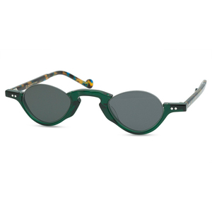 Gafas de sol de acetato, lentes de sol polarizadas vintage ovaladas prémium, diseño italiano, bajo <span class=keywords><strong>precio</strong></span> - Product Image 4