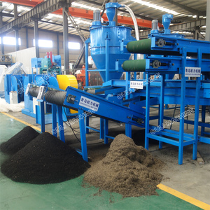 Macchina automatica per il riciclaggio dei rifiuti, macchina per la frantumazione della gomma dei vecchi pneumatici, macchine per la fresa dei pneumatici - Product Image 5