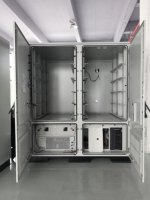 Système de stockage d'énergie BESS tout-en-un extérieur 50 kW 100 kWh avec batterie LiFePO4 pour applications commerciales et industrielles