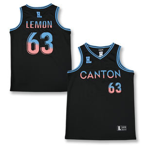 定制刺绣名称设计网眼黄色青年经典篮球衫 - Product Image 4