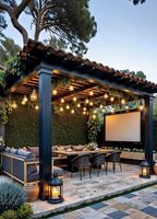 Pergola motorisée en aluminium à lames orientables CBMmart, livraison rapide pour une utilisation confortable en terrasse extérieure