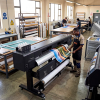 Impresora Fotográfica Eco Solvente de 1.88m (74 Pulgadas) con 2 Cabezales de Impresión I1600 I3200, Máquina de Impresión de Pancartas de Vinilo con Secador, Precio de Fábrica