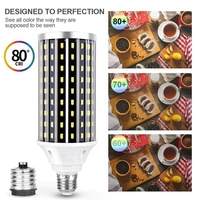 E26 E27 E39 E40 30W 50W 80W 100W 150W 200W 250W Ampoule LED extérieure Cob Lampe Éclairage de rue Led IP65 Ampoule de maïs