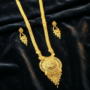 Wholesale 14K 18K 24K Micro Gold Fashion Long Jewelry Set, Traditional Wedding Long Jewelry Set, Micro Forming Long Jewelry Set. - Product Image 2