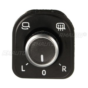 ปุ่มควบคุมด้านข้างสวิตช์กระจกไฟฟ้าปุ่มควบคุมสวิตช์กระจกมองข้าง 5ND959565 สำหรับโฟล์คสวาเก้น กอล์ฟ เจตต้า MK5 MK6 Passat B6 - Product Image 3