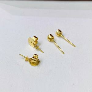 22436 Accesorios de Plata S925 para DIY con Perlas, Pendientes de Doble Uso con Cuentas de 8-13mm y Base Vacía para Fabricación de Joyas - Product Image 3