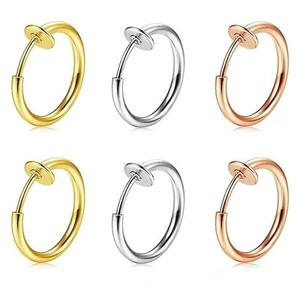 Various Sizes 8MM-20MM 18K PVD Gold Stainless Steel Huggie Hoop <b>Earrings</b> | Hypoallergenic, Waterproof, Unisex <b>Piercing</b> Jewelry - Product Image 1